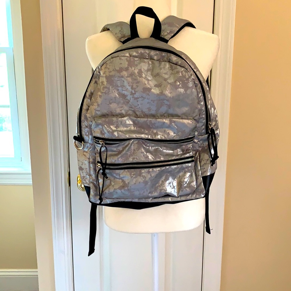 Bandier x Balsa 201 silver backpack